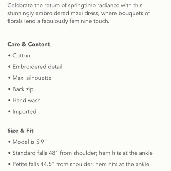 RARE Anthropologie Eularia maxi dress - Picture 6 of 16